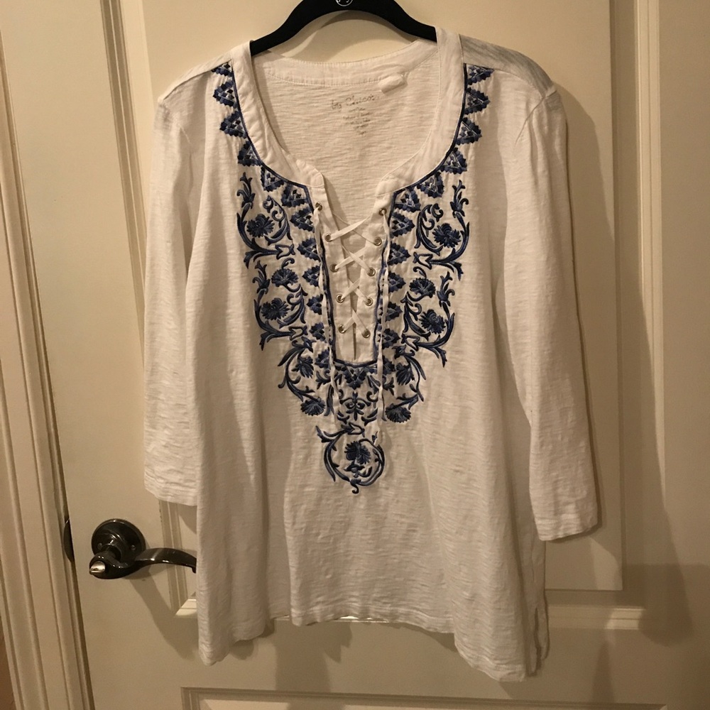 Chico’s 3/4 sleeve top